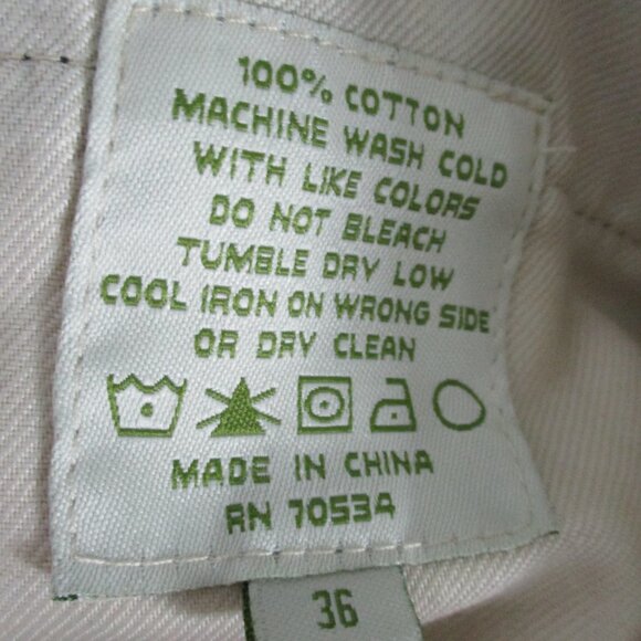 Mens ORVIS Candy Cane Christmas Holiday Corduroy Pants 36 X 33 Green - Picture 4 of 5